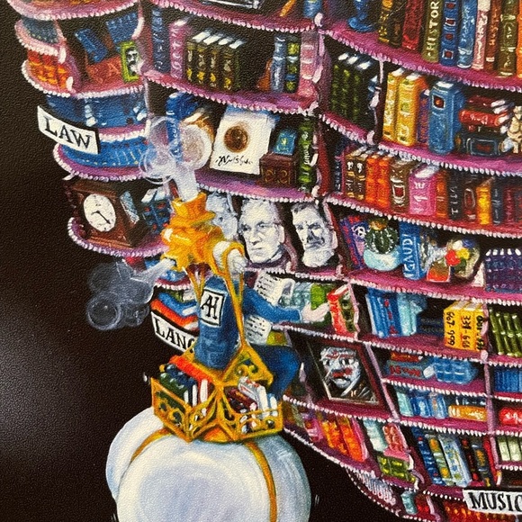 12 x 18 anatomical heart library print - Picture 5 of 6